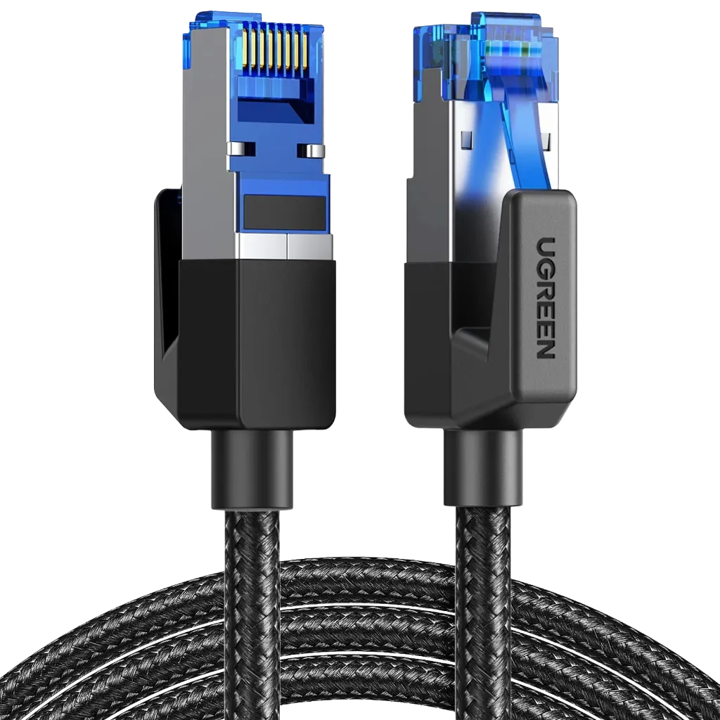 UGREEN 80433 CAT8 Shielded Round Braided Cable Modular Plugs 5m