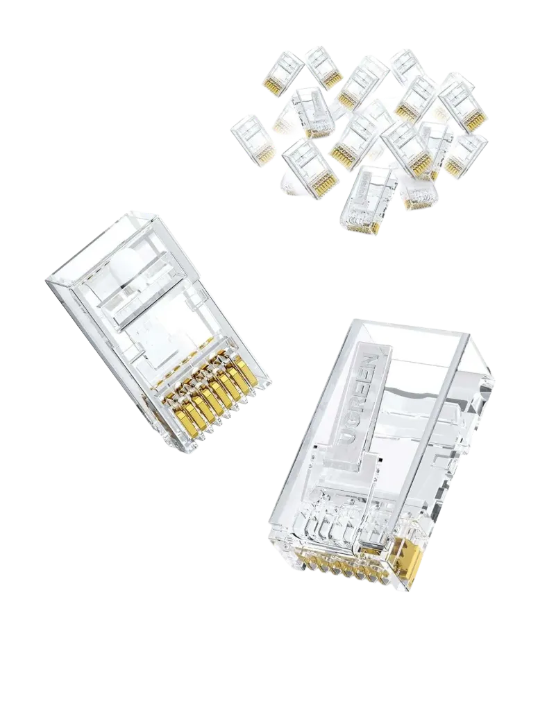 UGREEN 50962 Cat 6 Unshielded RJ45 Modular Plugs 50-Pack