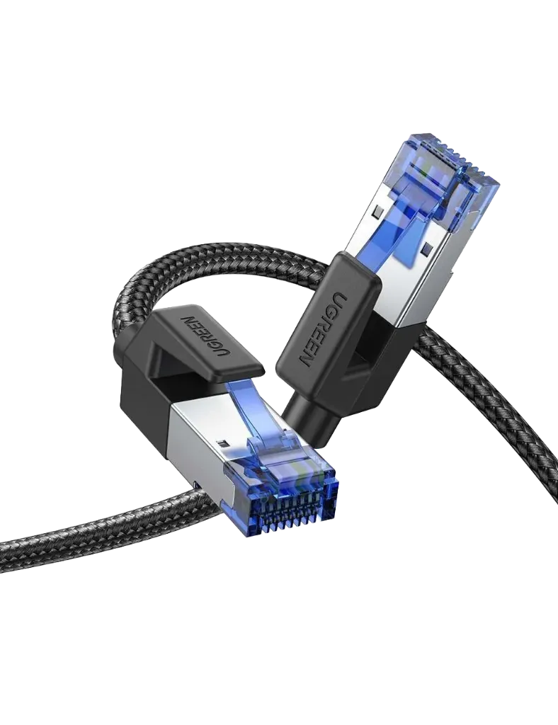 UGREEN 80429 CAT8 Shielded Round Braided Cable Modular Plugs 1m