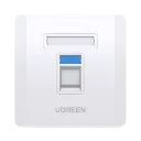 UGREEN 80180 Single-Port Wall Plate 1 pc