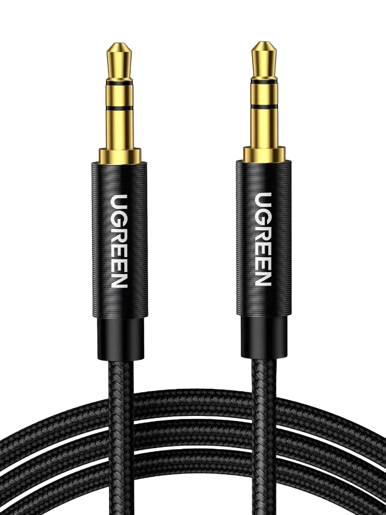 UGREEN 50361 3.5mm Male to 3.5mm Male Cable Gold Plated 1m Black