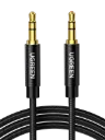 UGREEN 50361 3.5mm Male to 3.5mm Male Cable Gold Plated 1m Black