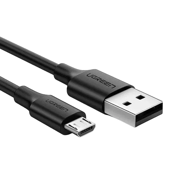 UGREEN 60138 USB-A to Micro USB Cable 2A Max Black 2m