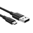 UGREEN 60138 USB-A to Micro USB Cable 2A Max Black 2m