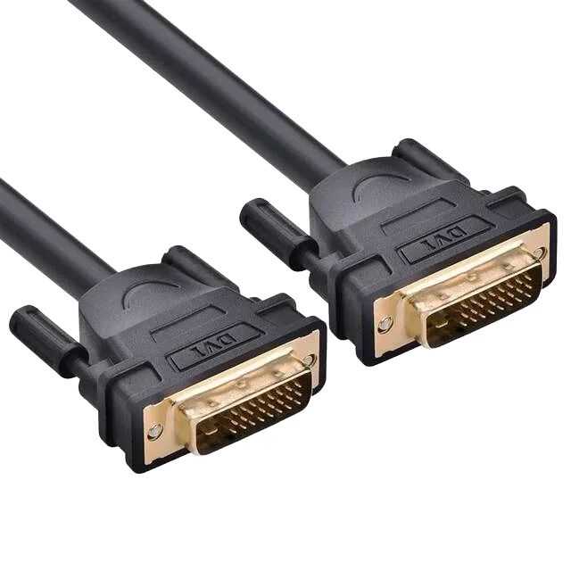 UGREEN 11606 DVI (24+1) Male to Male Cable Gold Plated 1.5m Black
