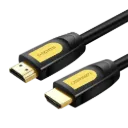 UGREEN 60357 HDMI Male to Male Round Cable 20m Yellow/Black