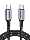 UGREEN 70429 USB-C 5A Cable Aluminum Case with Braided 2m (Black)