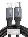 UGREEN 15285 USB-C to USB-C Silicone Fast Charging Cable Black 2m