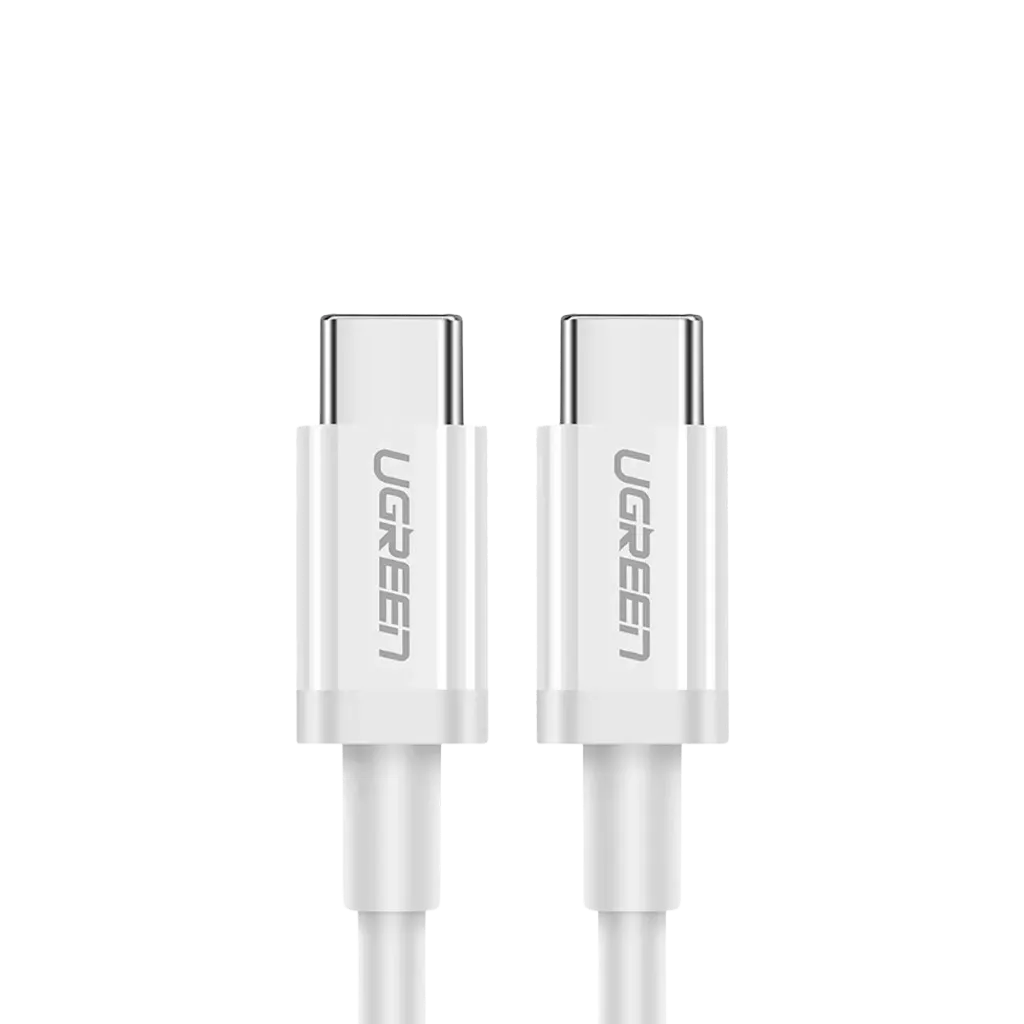 UGREEN 60518 USB 2.0 C M/M ABS Cover 1m (White)