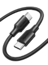 UGREEN 50997 USB 2.0 Type C to Type C Cable Nickel Plating 1m (Black)