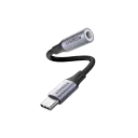 كيبل UGREEN 30632 USB Type C to 3.5mm Female Cable 10cm Gray