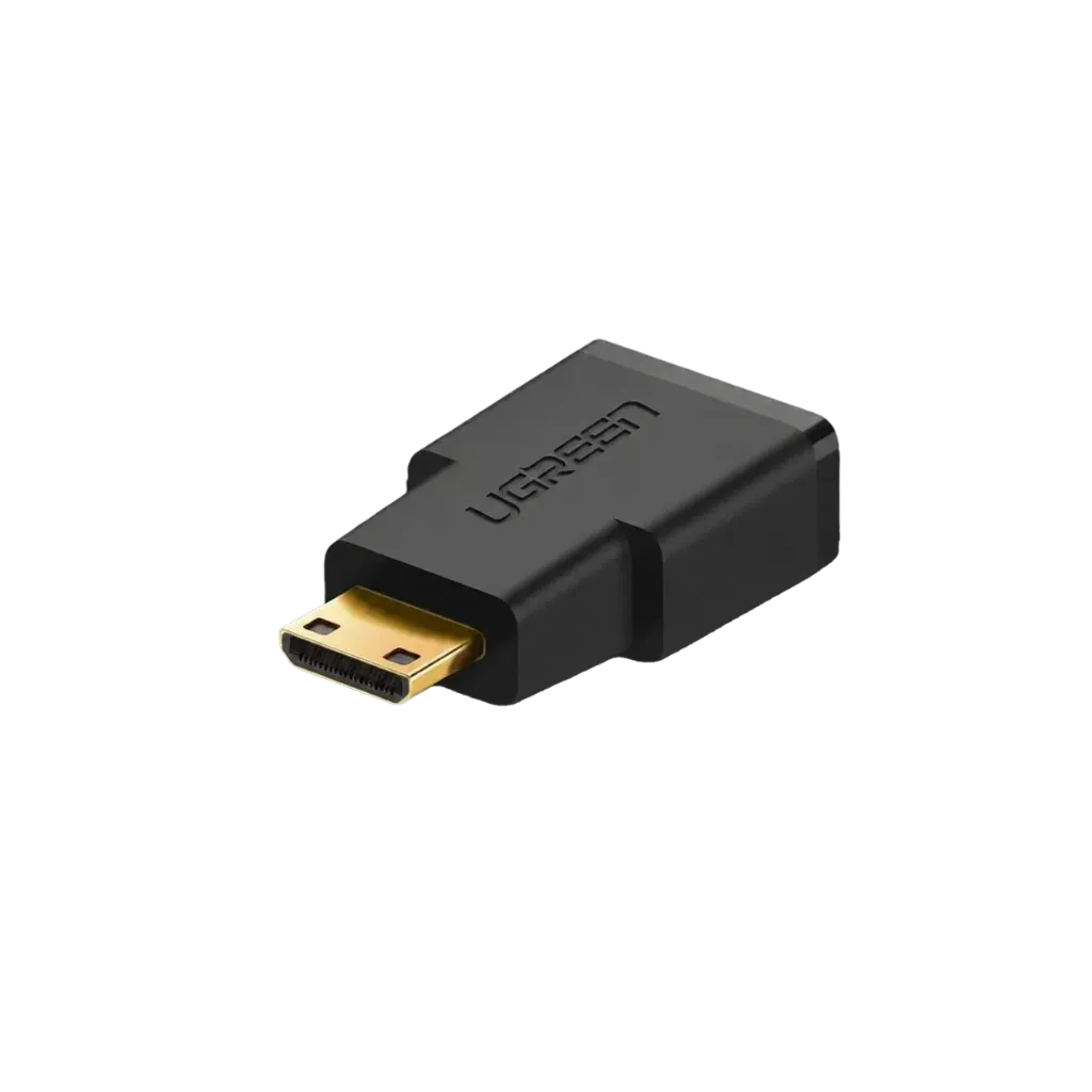 UGREEN 20101 Mini HDMI Male to HDMI Female Adapter (Black)