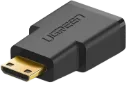 UGREEN 20101 Mini HDMI Male to HDMI Female Adapter (Black)