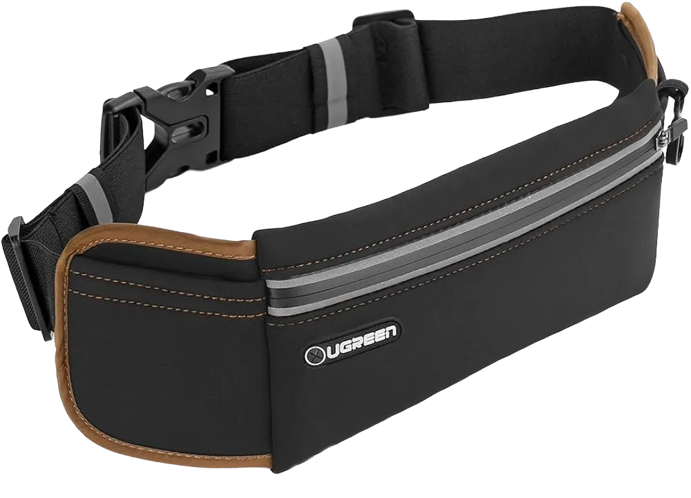 UGREEN 20818 Outdoor Running Waist Belt Pack Black