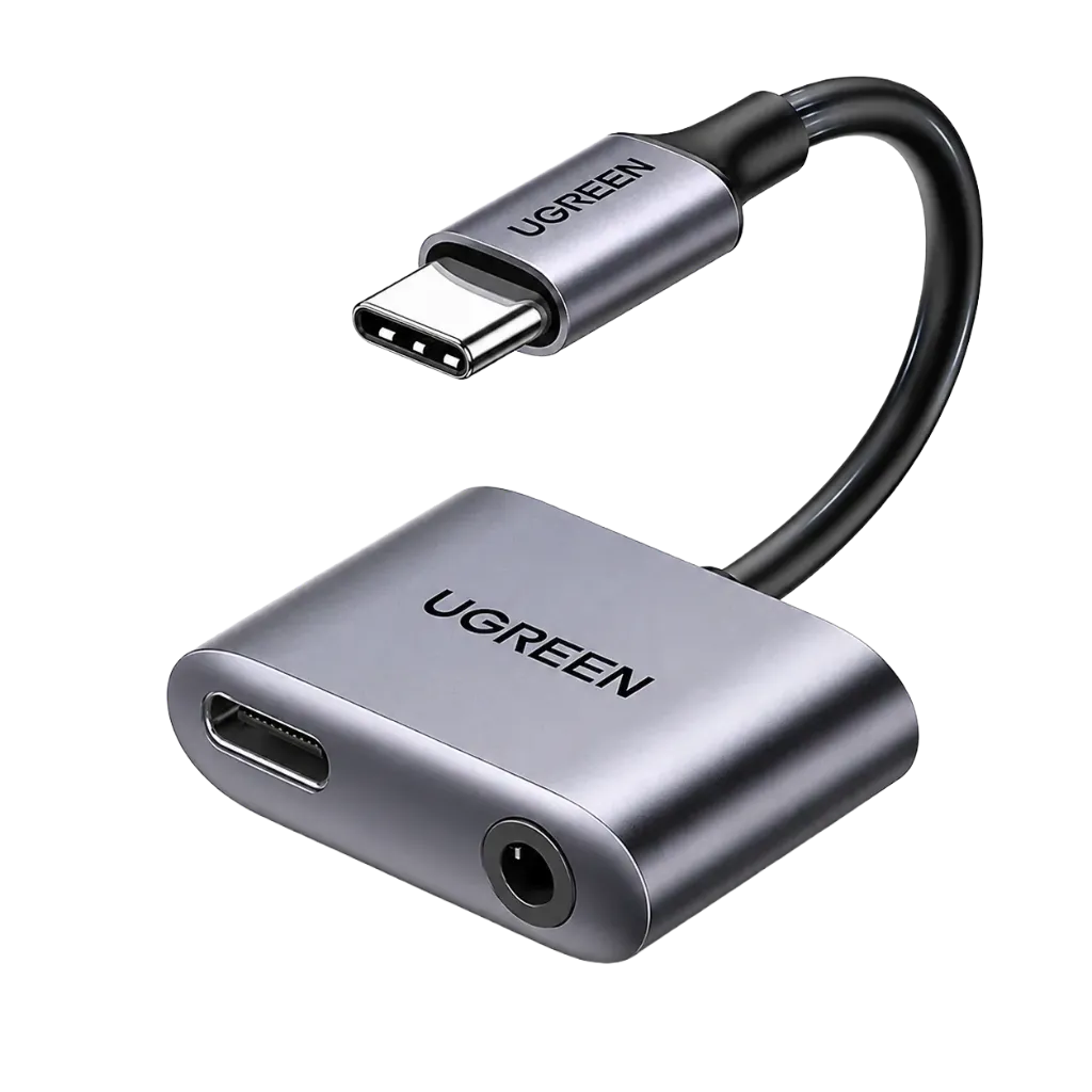 UGREEN 60164 USB-C to 3.5mm Audio Adapter with PD