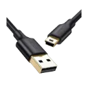 UGREEN 30472 USB 2.0 A Male to Mini 5 Pin Male Cable 2m Black