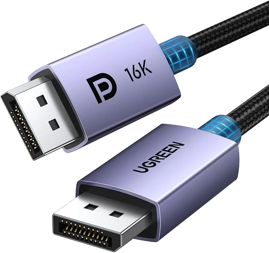 UGREEN 15384 16K Displayport Cable 2M Displayport 2.1