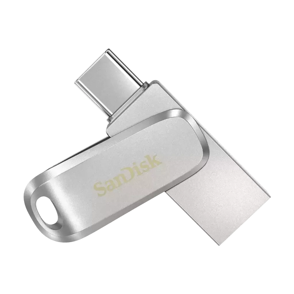 SanDisk Ultra Dual Drive Luxe USB Type-C 128GB USB 3.1 Dual Flash Drive