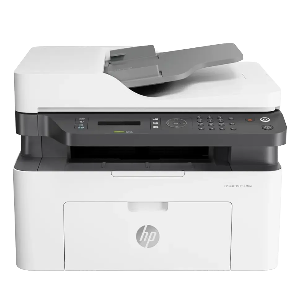 HP Laser MFP 137fnw Printer - Print Copy Scan Fax 