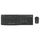 Logitech MK295 Silent Wireless Keyboard and Mouse Combo USB English Arabic