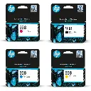 HP 938 Original Ink Cartridge 4-Pack (CMYK)