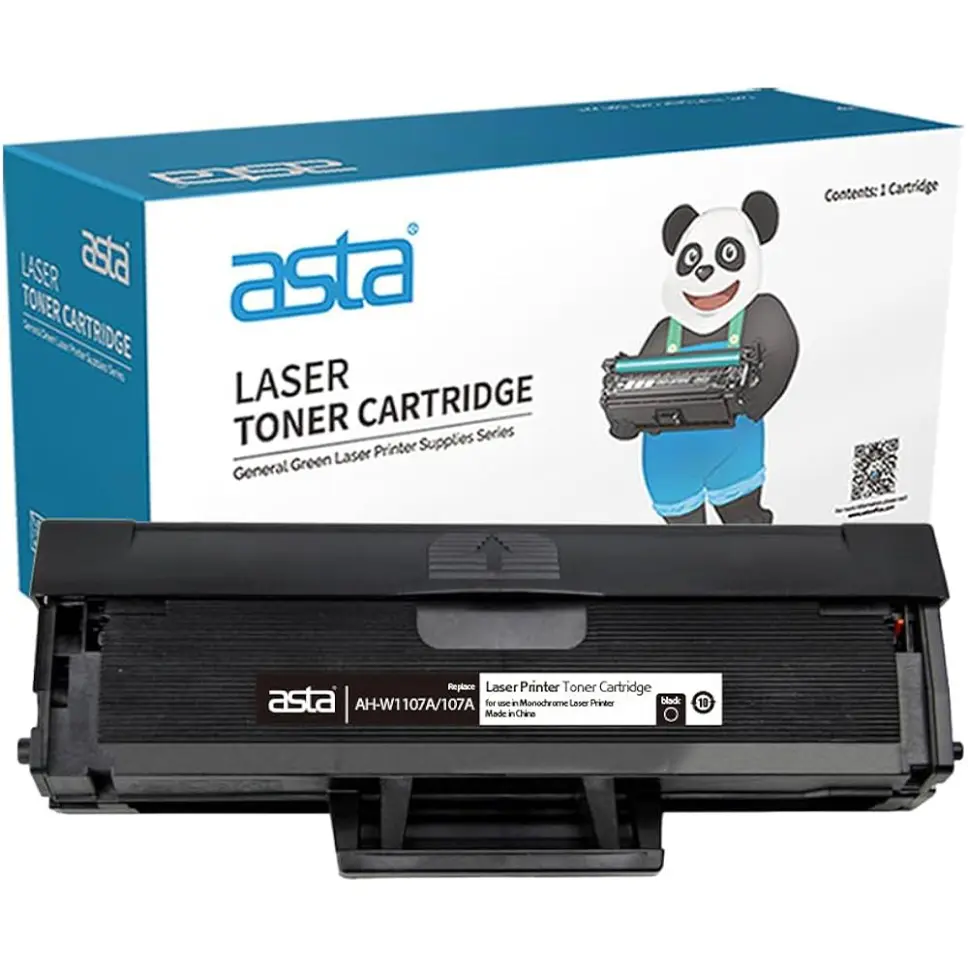 ASTA 107A Toner Cartridge W1107A Black