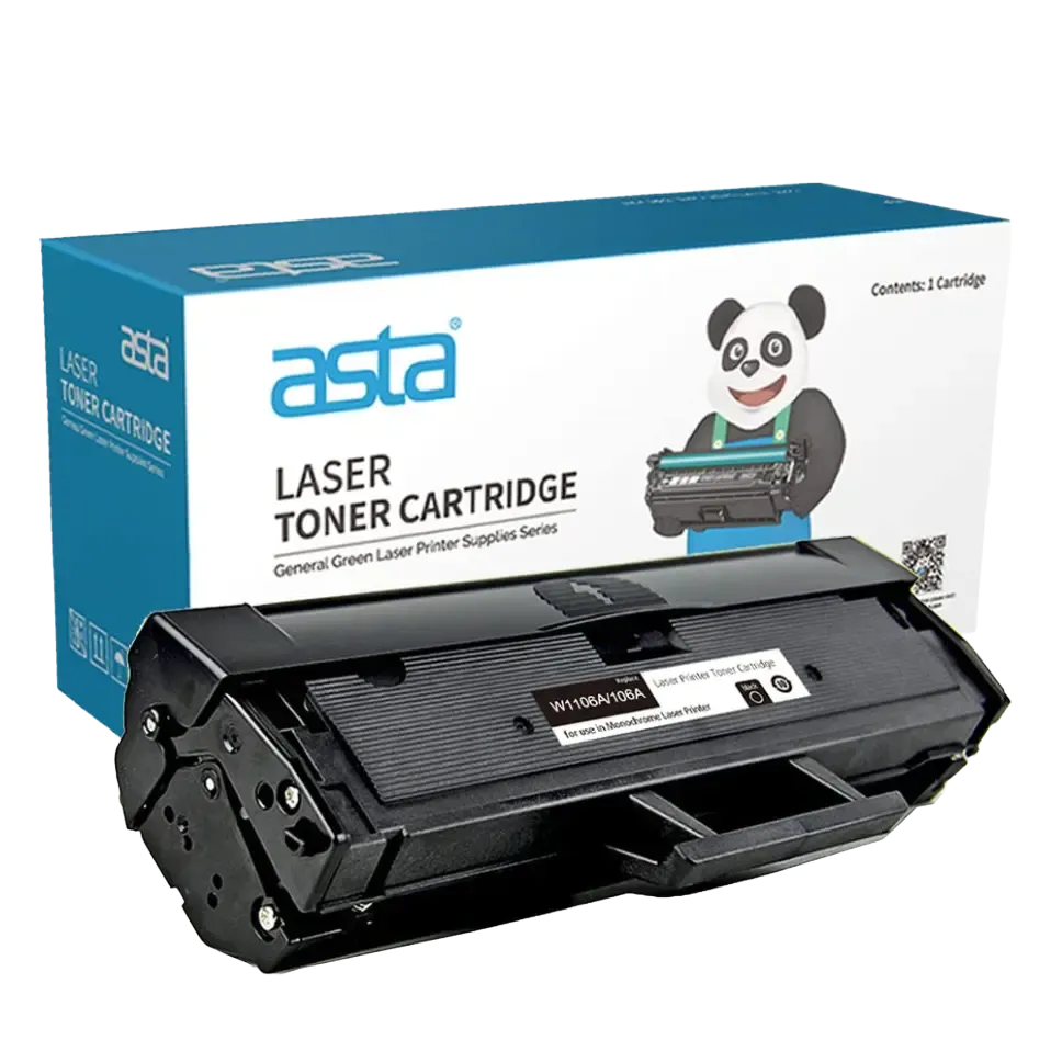 ASTA 106A Toner Cartridge W1106A Black
