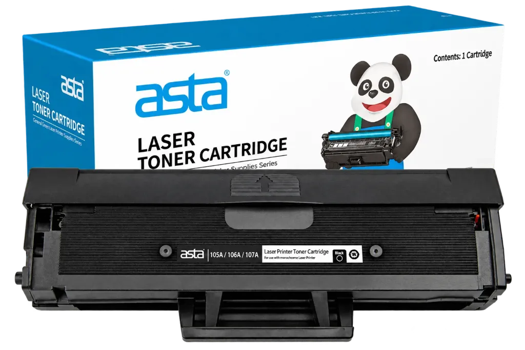 ASTA HP 105A 106A 107A Universal Compatible Black Toner Cartridge