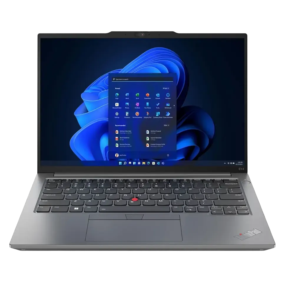 Lenovo ThinkPad E14 Gen 5 (14″ Intel) Laptop Processor Intel® Core™i7-1355U-13th Gen Ram16GB DDR4 512GB SSD 14.0'' WUXGA (1920x1200) IPS Screen Windows 11 pro Backlit Keyboard Black Color 