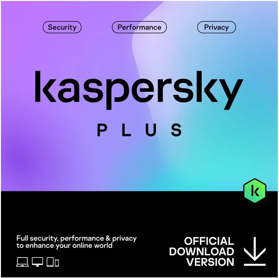 Kaspersky Plus 3 Devices 1 Year 