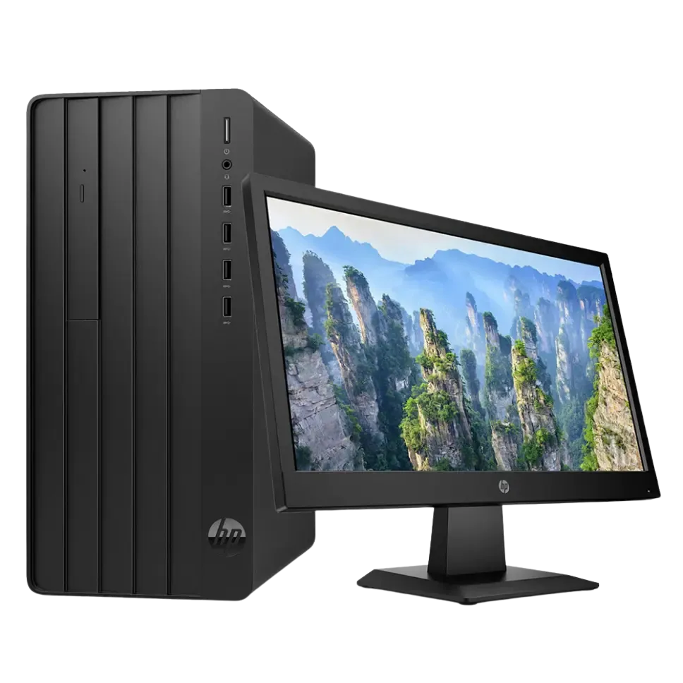 HP Pro Tower 290 G9 Intel® Core™ i5-12400 8GB DDR4 256GB SSD Windows 11 Pro – HP 21.45" FHD Monitor