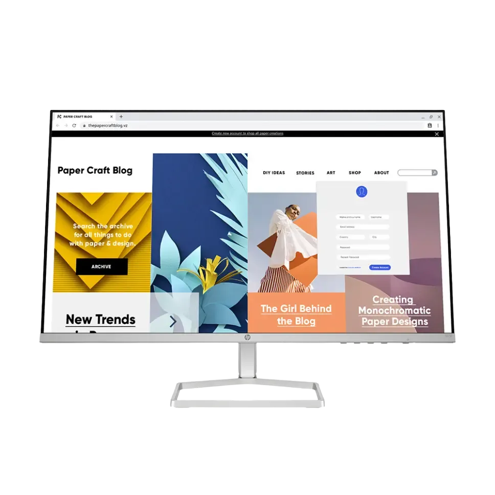 HP Series 5 24" FHD Monitor – 524sf
