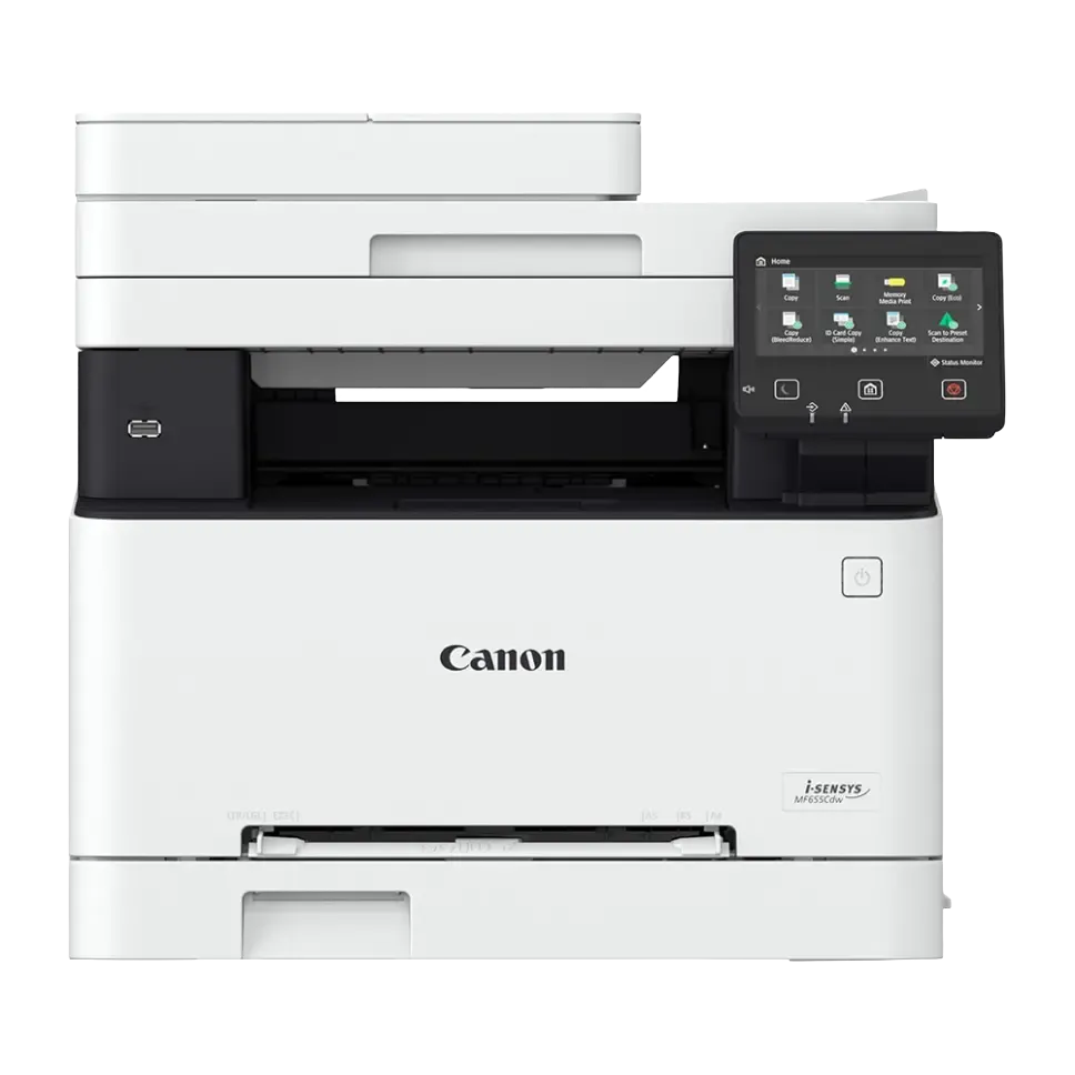 Canon i-SENSYS MF655Cdw 3-in-1 (Print, Copy, Scan) Multifunction Colour Wi-Fi Printer