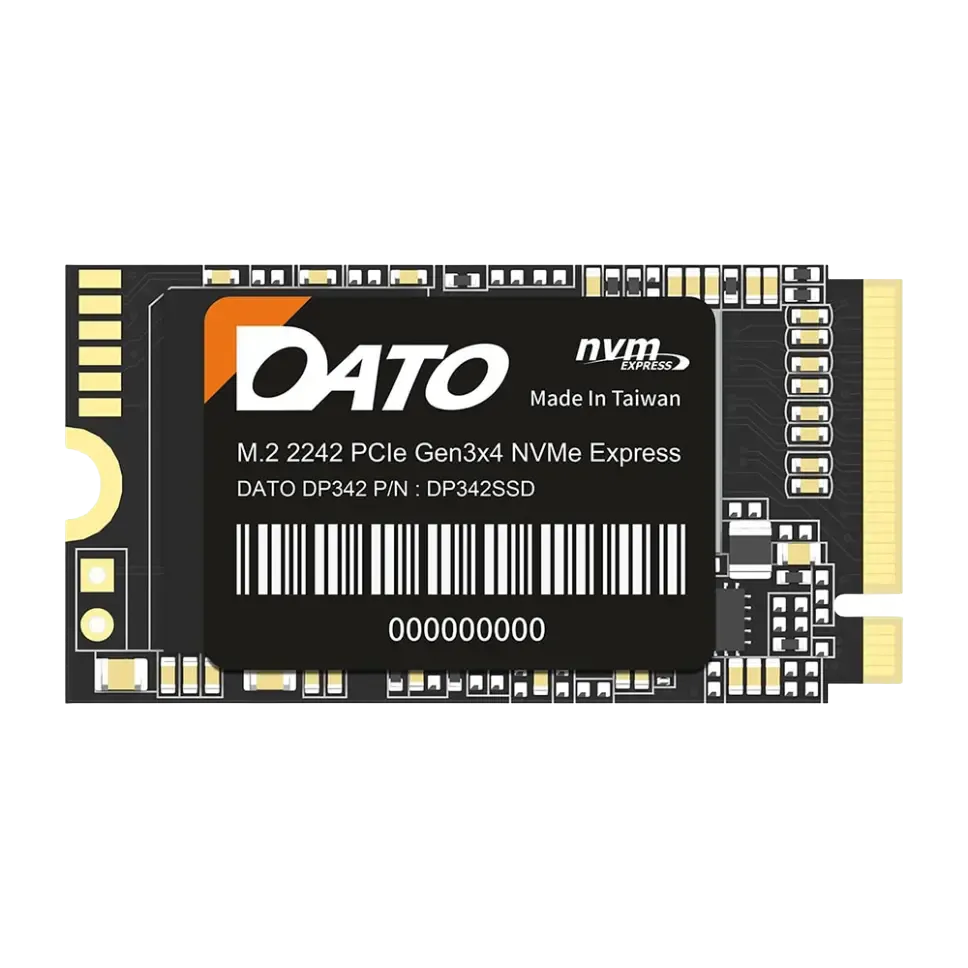 DATO M.2 2242 SSD 512GB, PCIe Gen3 x4 NVMe 1.3 Internal Solid State Drive, Up to 2500/1700 MB/s, DP342 Series 