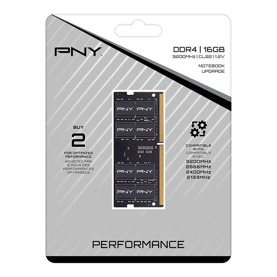 PNY 16GB 3200MHZ DDR4 SODIMM 