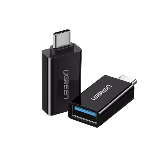 UGREEN 20808 USB-C to USB 3.0 A Female Adapter (Black) 