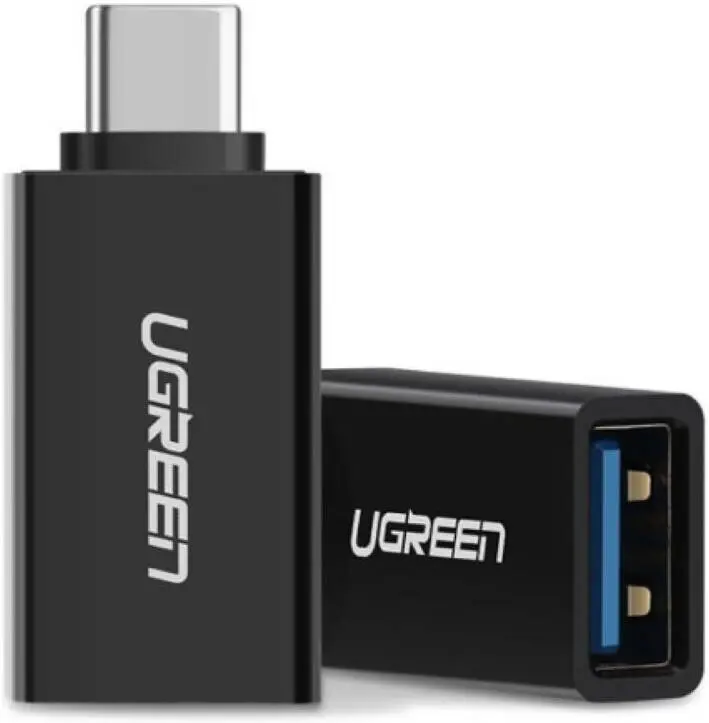 UGREEN 20808 USB-C to USB 3.0 A Female Adapter (Black) 