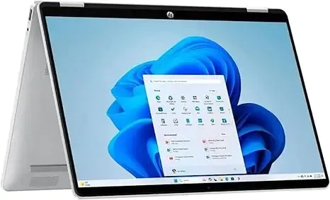 HP OmniBook 5 Flip Laptop Intel Core i7 150U 16GB DDR5 512GB SSD Intel Graphics Backlit Keyboard  Silver 14" FHD+ Touch Windows 11