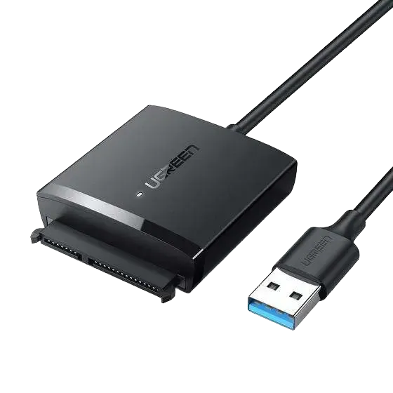 UGREEN 60561 USB 3.0 to SATA Converter with DC5.5mm Power Supply 