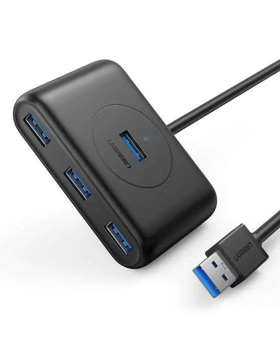 UGREEN 20291 USB 3.0 Hub 1m Black 