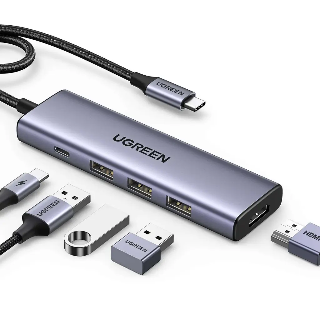 UGREEN 15597 5-in-1 4K HDMI USB C Hub 