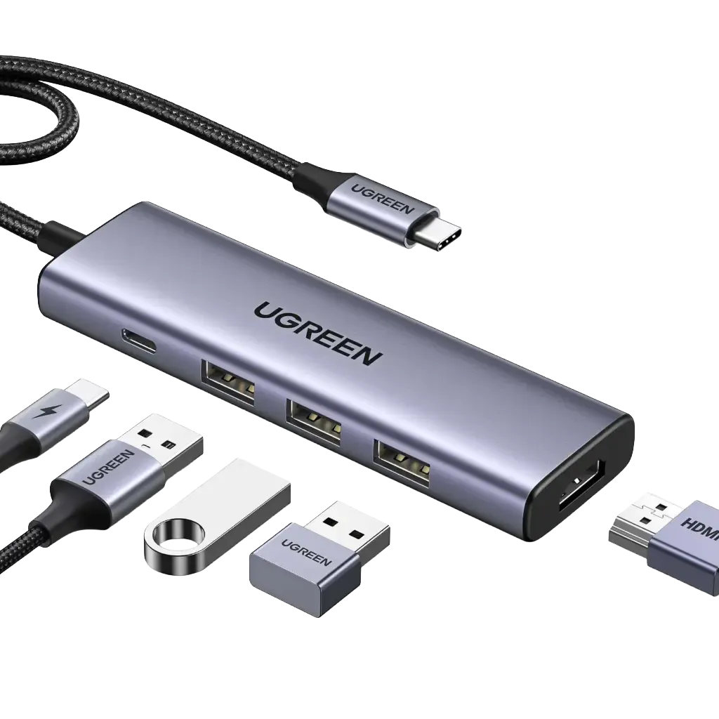 UGREEN 15597 5-in-1 4K HDMI USB C Hub 