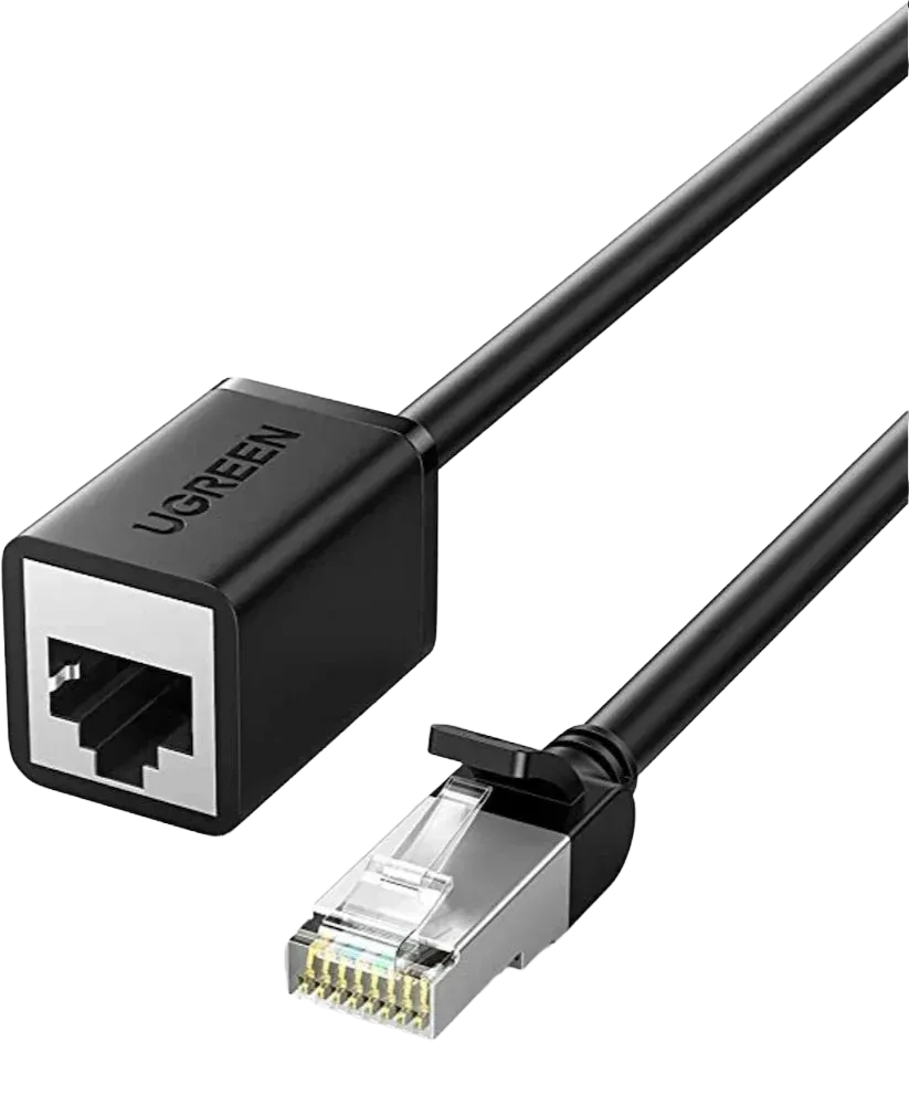 UGREEN 11282 Cat 6 F/UTP Ethernet RJ45 Extension Male/Female Patch Cords 3m
