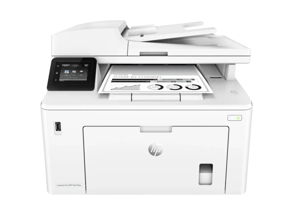 HP LaserJet Pro MFP M227fdw Printer Print Scan Copy Fax Wi-Fi