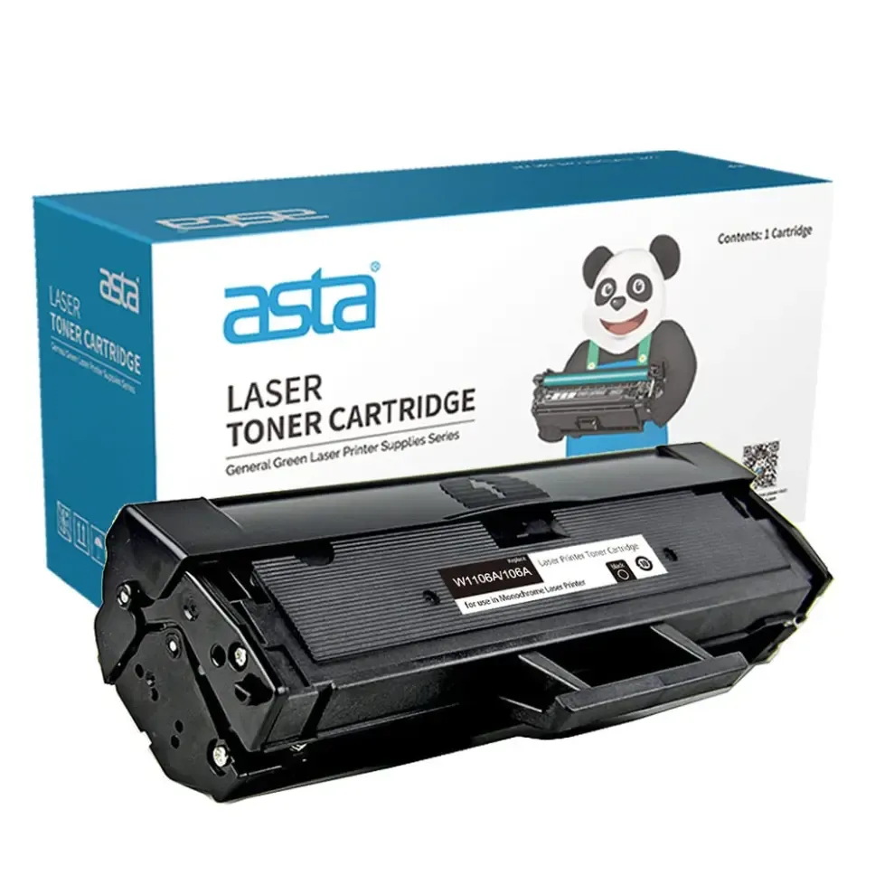 ASTA 106A Toner Cartridge W1106A Black