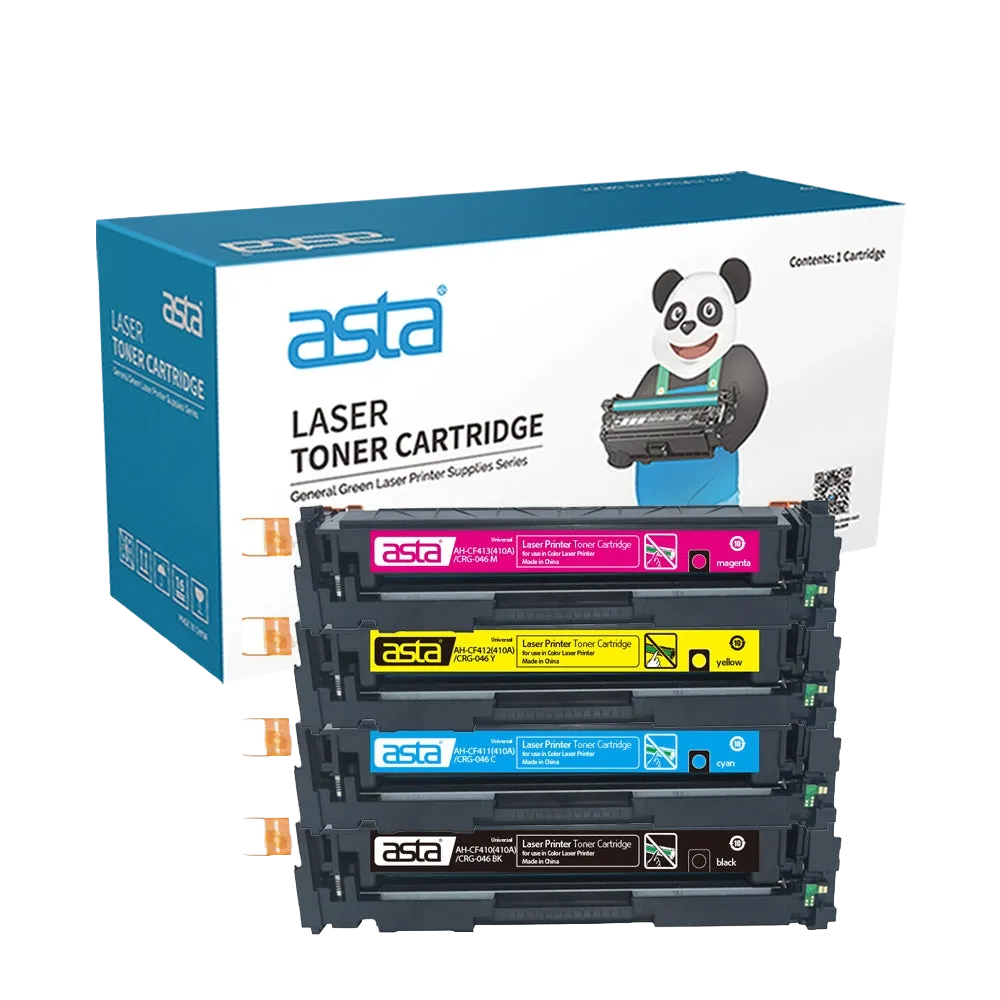 ASTA 410A Compatible Toner Set CF410A CF411A CF412A CF413A CMYK