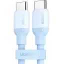 UGREEN 15279 USB-C to USB-C Silicone Fast Charging Cable - 1m (Blue)
