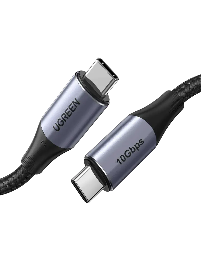 UGREEN 80150 USB-C to USB-C 3.1 Gen 2 Cable (5A / 100W) - 1m