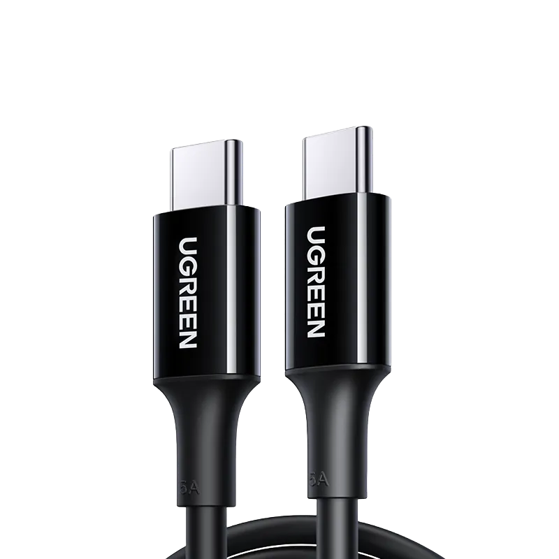 UGREEN 80372 USB-C to USB-C 2.0 Fast Charging Cable (100W) - 2m (Black)