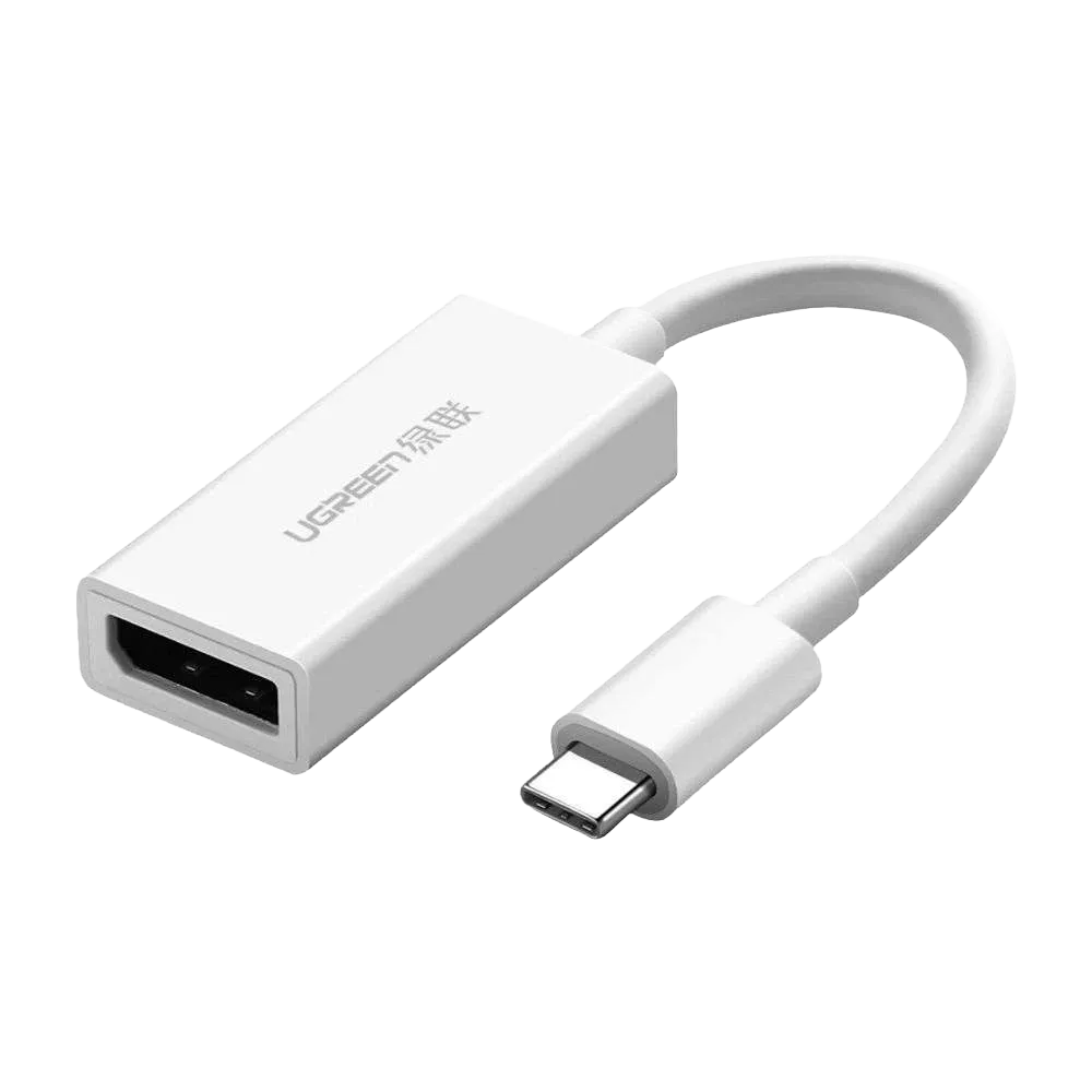 UGREEN 40372 USB-C to DisplayPort Ultra HD Adapter - White